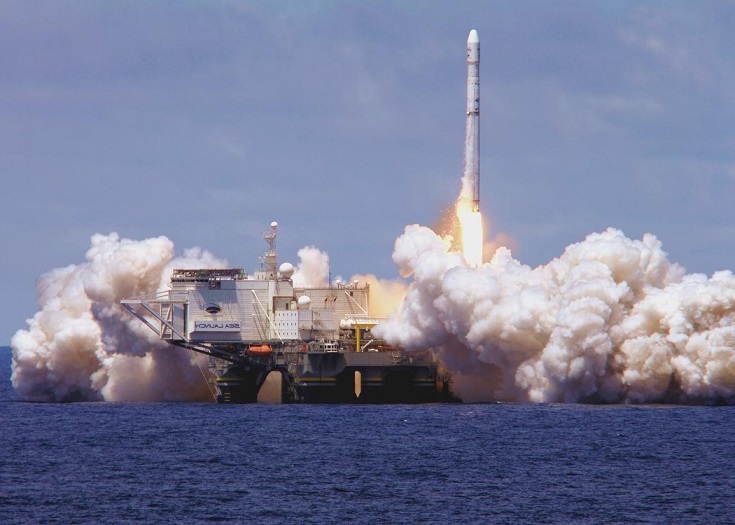 Морская платформа для космических стартов Sea Launch