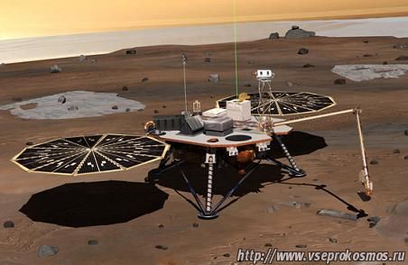 Марсианский зонд Феникс