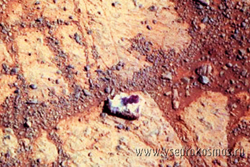 Блуждающий камень на Марсе