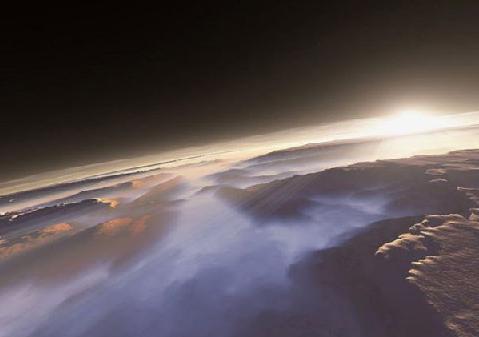 Туман на Марсе