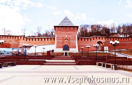 Зачатьевская башня Нижегородского кремля