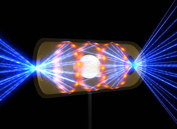 caesium atoms
